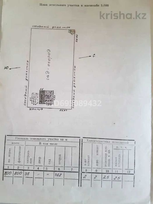 Дача на спутнике 38 м² 8 сот