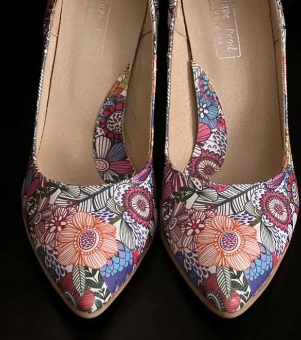 Stiletto piele naturală