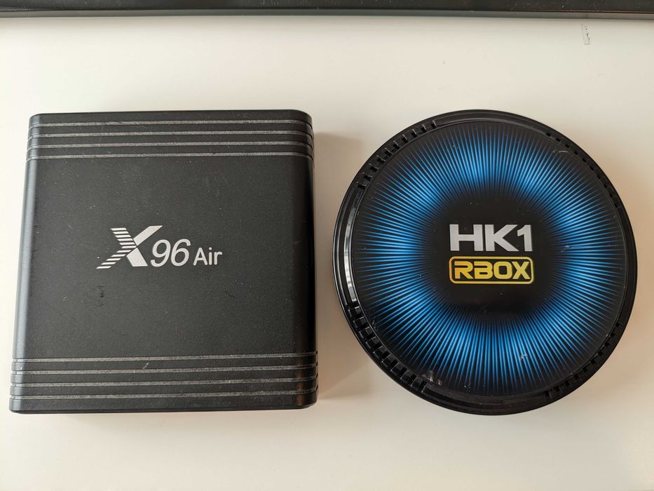 2 ТВ бокса - X96 Air и HK1 Rbox