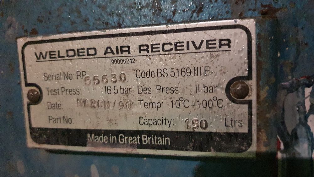 Compresor aer 150l FINI