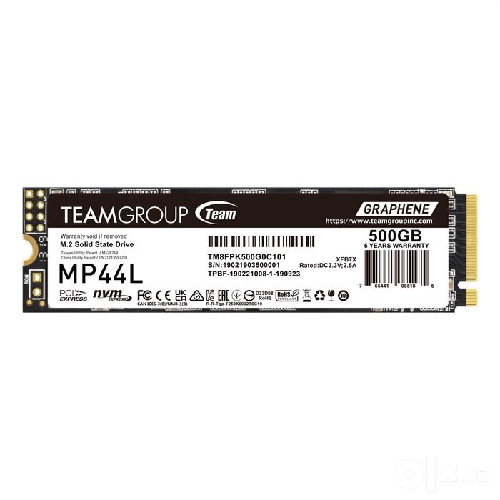 TeamGroup MP44L 500GB NVMe SSD