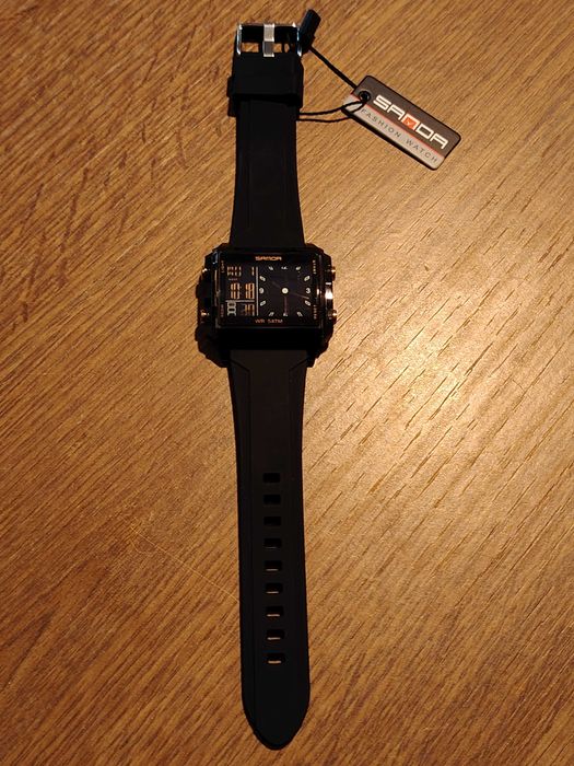 Ceas de mana SANDA,dual timp