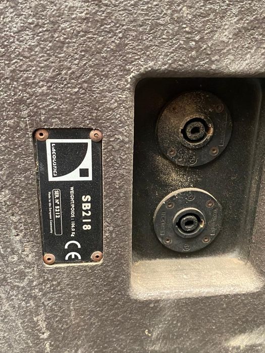 Сабвуферы L-acoustics sb218