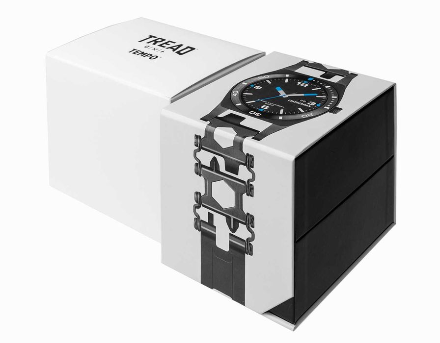 Часы-мультитул Leatherman Tread Tempo BLACK & SILVER