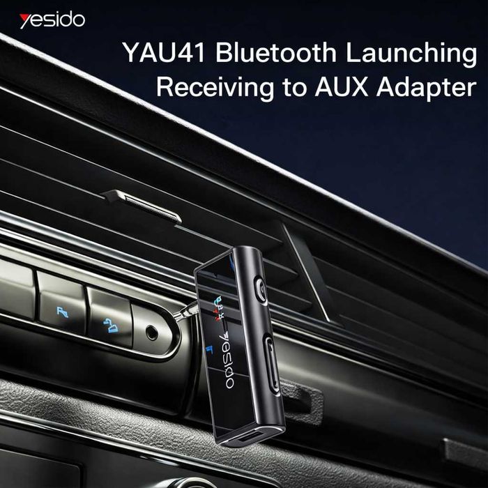 Yesido YAU41 Bluetooth-Передатчик для AUX 3.5 мм. Есть доставка