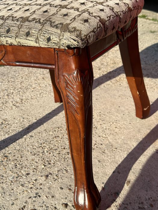 Барокови дървени столове 2 бр