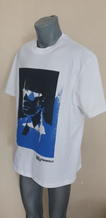 Karl Lagerfeld Cotton Mens Size XL НОВО! ОРИГИНАЛ! Мъжка Тениска!
