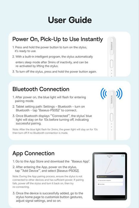 Baseus Стилус Smooth Writing Gen3