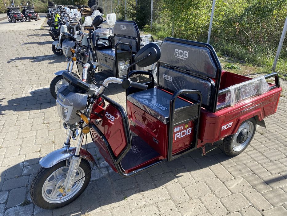 Triciclu electric RDB L-Klass4 fara permis, 1350W, 25 km/h - rate