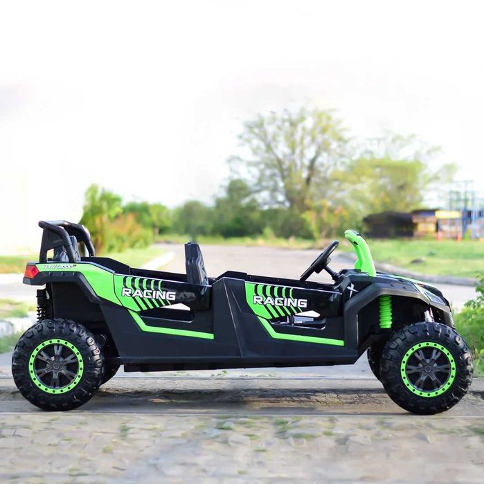 Луксозно Детско Акумулаторно UTV,600W,24V/14Ah, Четириместно, EVA гуми