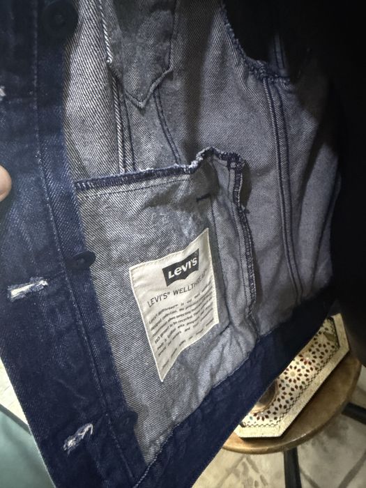 Куртка levis джинсовая