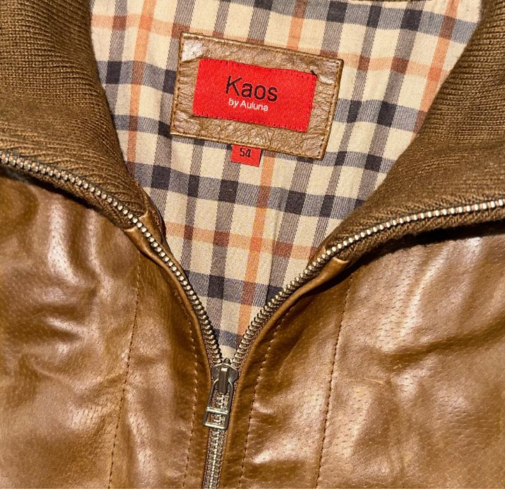 Мъжко кожено яке Kaos L