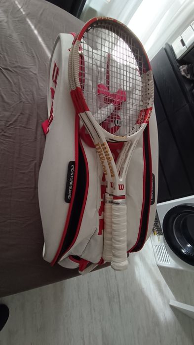 Тенис ракети Wilson Pro Staff 95 " 2 бр. (със сак Wilson 1914) - юбил.