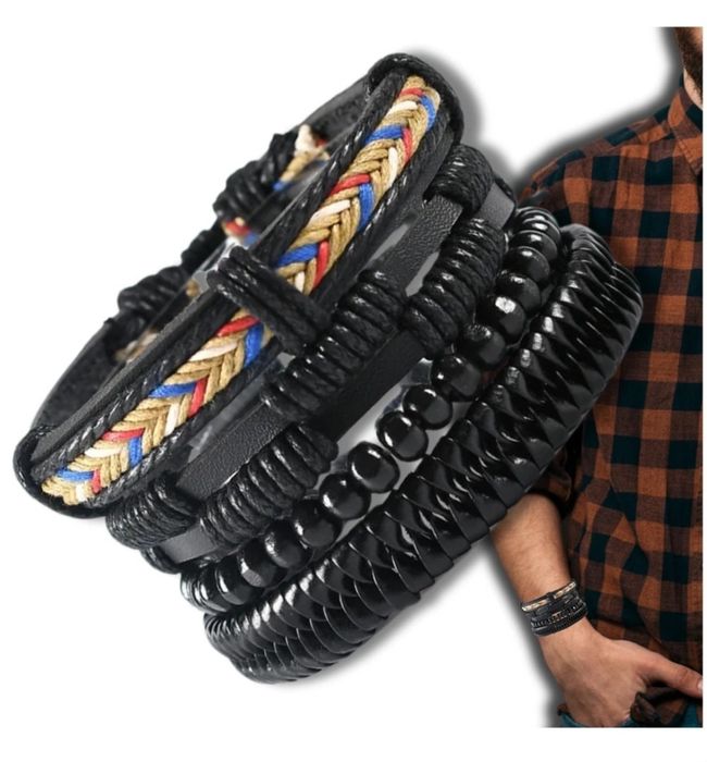 Set 4 brățări NOI casual