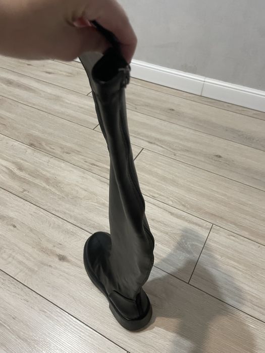 ботфорты без каблука