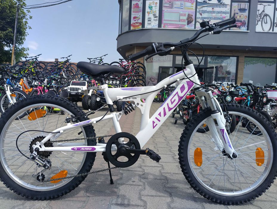 SPRINT Велосипед 20" AVIGO Flamingo бял