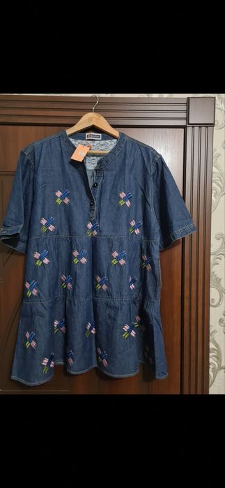 Женская хлопковая рубашка