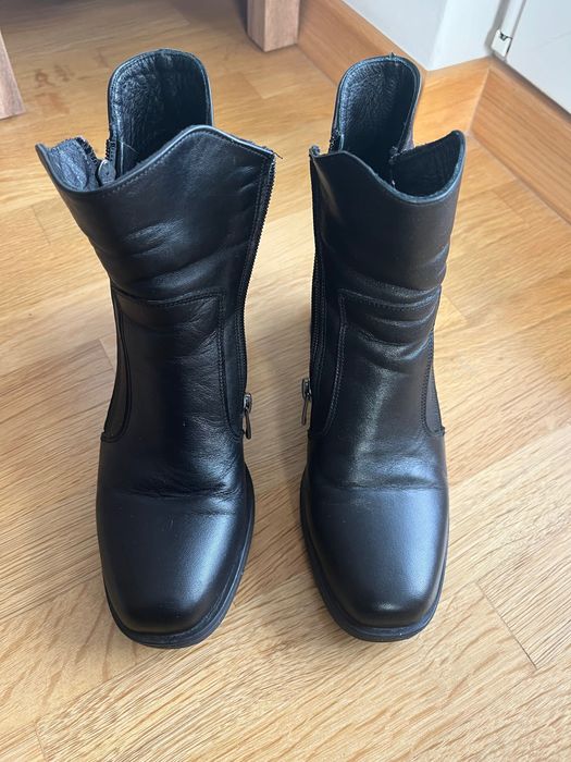 Дамски боти, естествена кожа, р-р 36