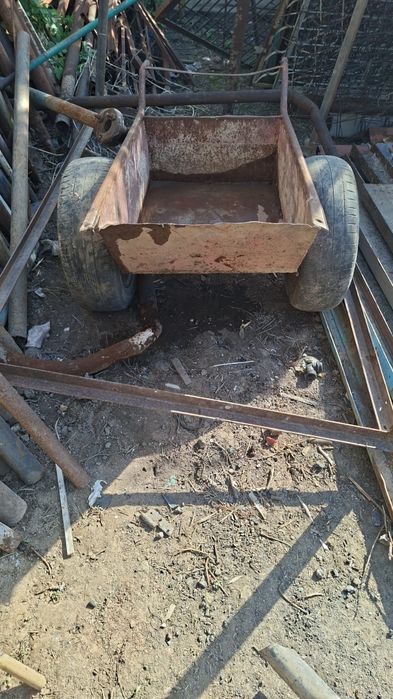 Телешка на 2 колесах.