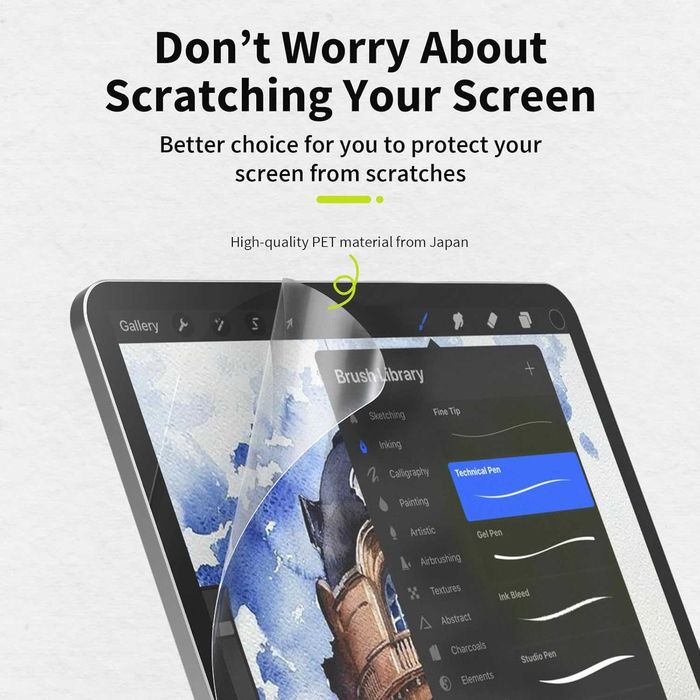 Матовая Защитная плёнка для iPad Paper-Like Matte. Есть доставка