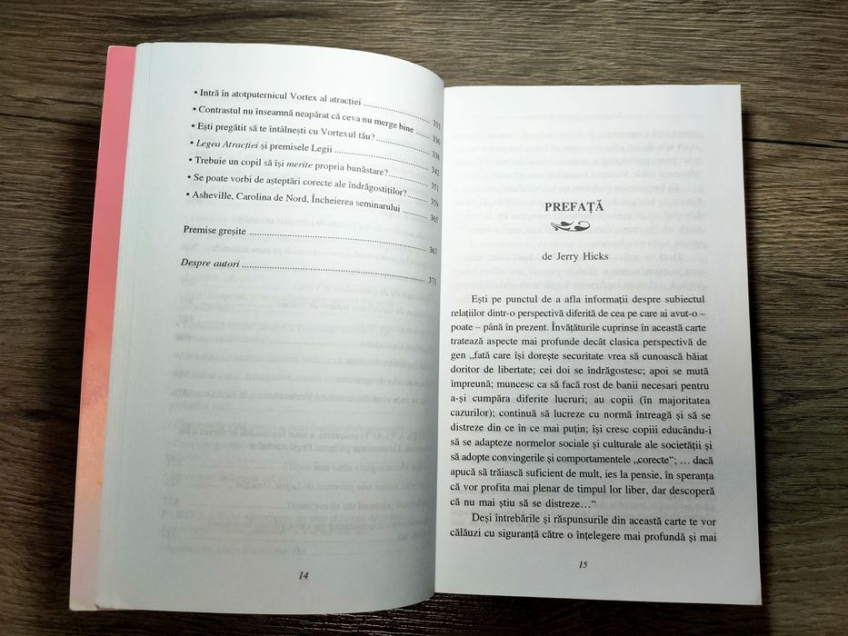 Relațiile și Legea Atracției (Vortex) - Esther și Jerry Hicks