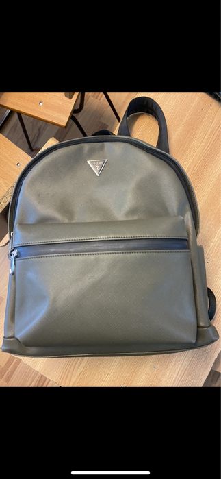 ghiozdan guess piele ecologică , verde