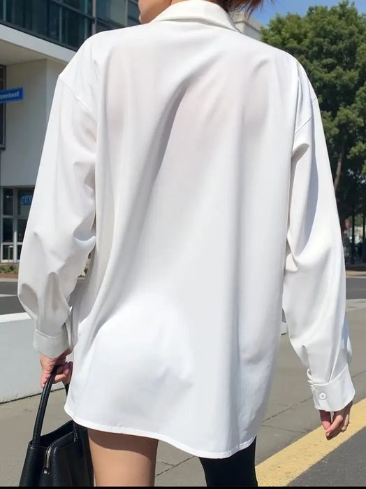 Рубашка с- м размер белый цвет