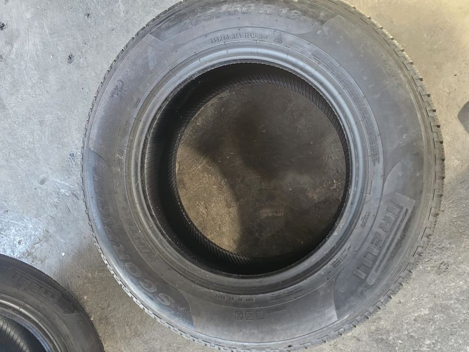 265/60R18 M+S Pirelli Scorpion DOT 2022