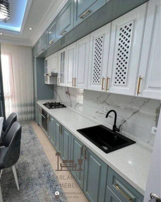 Oshxona mebeli buyurtma asosida.