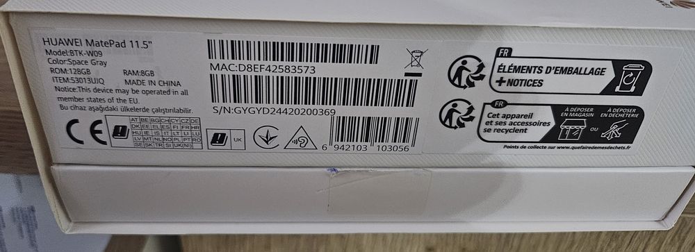 Tableta huawei matepad 11,5