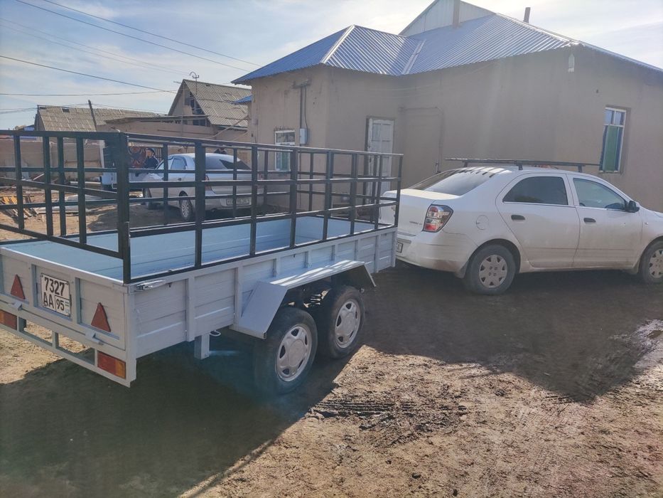 Прицеп сатылады 3метр узынлыгы ени 1.35