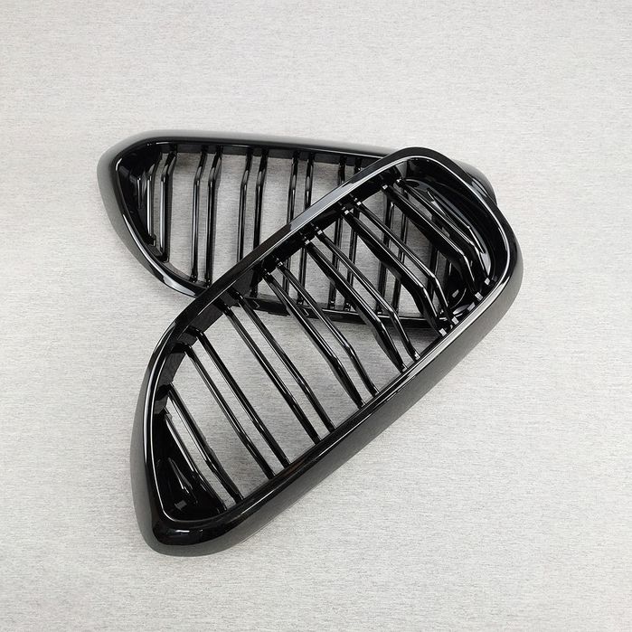 Grile Duble Bmw G30 G31 F90 Seria 5 Negru Lucios