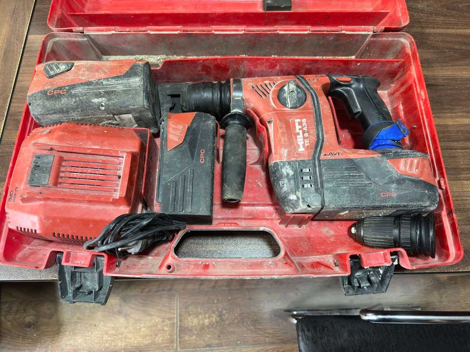 Hilti TE 6-A36 AVR - Мощен акумулаторен перфоратор