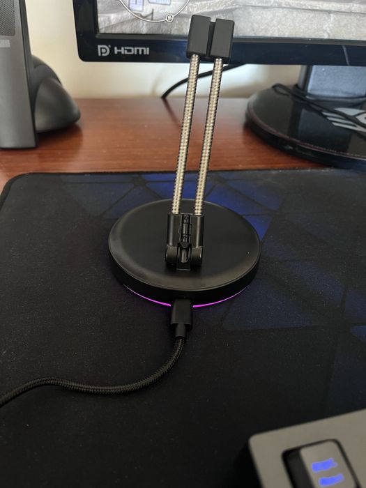 Gaming Mouse Bungee cu LED RGB Battletron