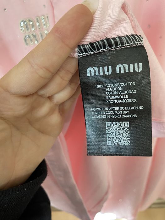 Set dama tricou + pantaloni Miu Miu