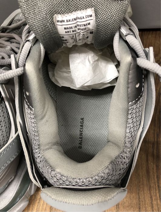 Balenciaga Track Icy Light Grey Full Box Verificare La Livrare