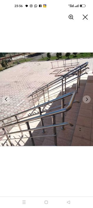 Перила из Нержавейка