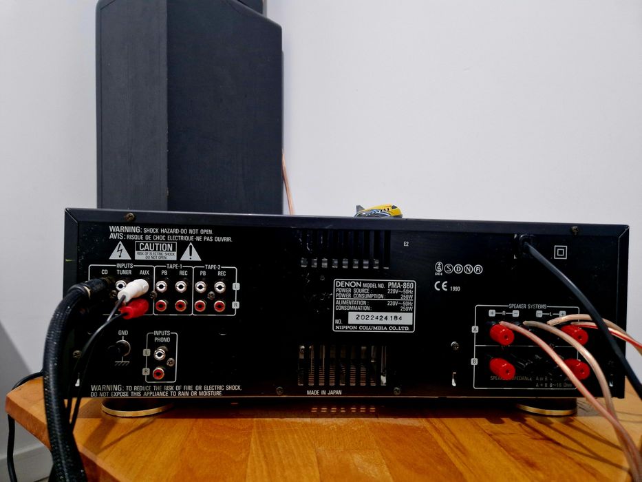 Amplificator Denon PMA-860 – New Optical Class A – Sunet de Excepție