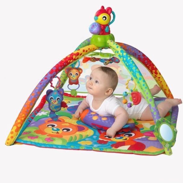 Активна гимнастика Playgro Woodlands със светлини и звуци