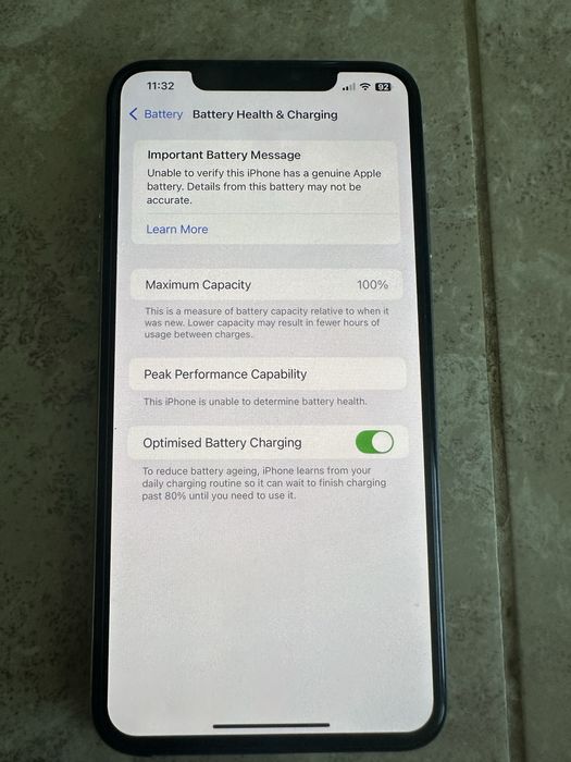 iPhone XS Max, Silver 256GB