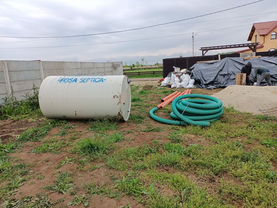 Fosa septica cu montaj