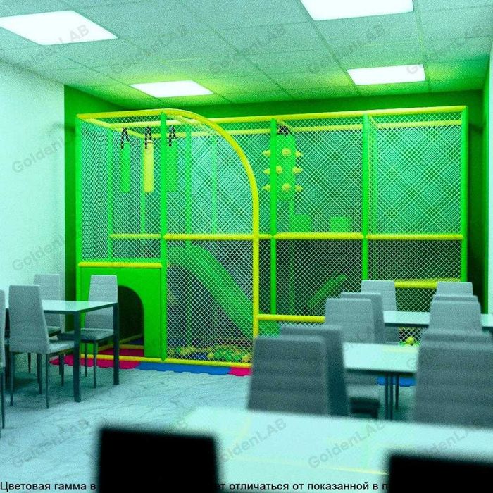 Детский лабиринт, детский игровой парк.