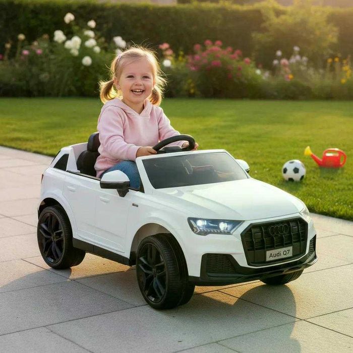 Masinuta electrica pentru copii Audi Q7 2x35W 12V 10Ah white