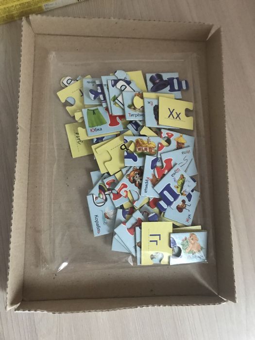 Азбука пазл (быстро выучить буквы)