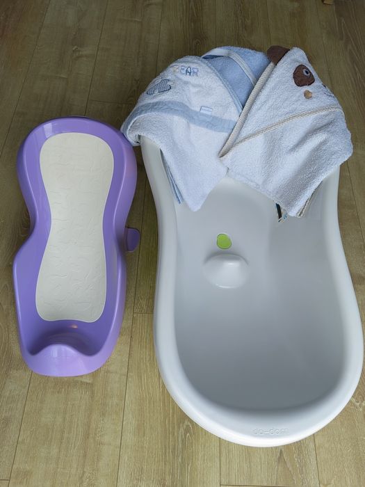 Cadita bebe, suport bebe pentru baie