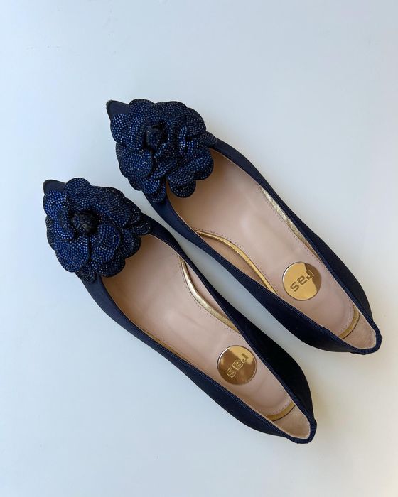 Тъмносини балеринки RAS