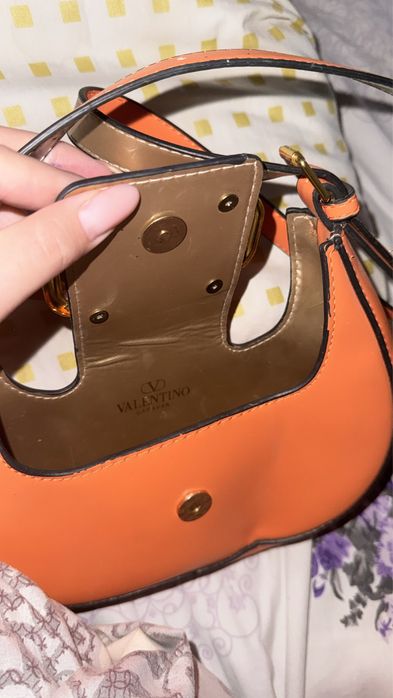 сумка valentino оранжевый