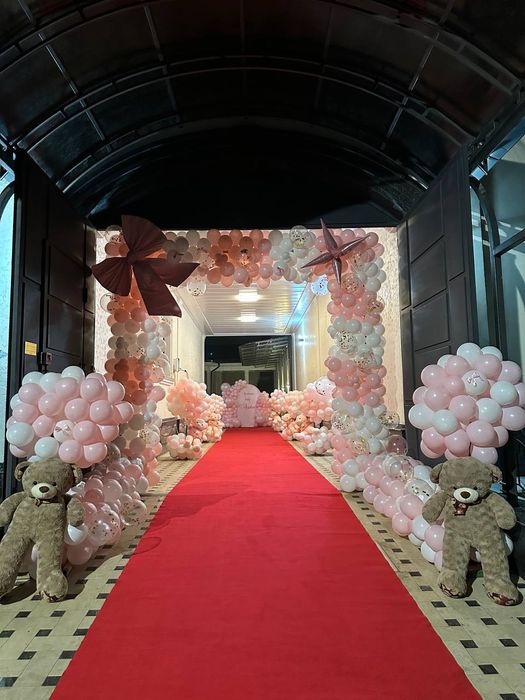 Оформление шарами Ташкент оформления медведь Тедди аниматоры