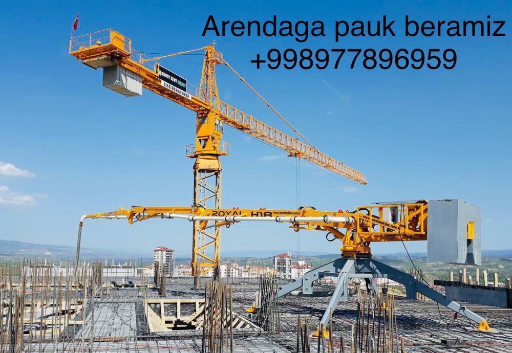 Arenda Statsanarniy betonanasos beramiz Uzbekiston boʻylab