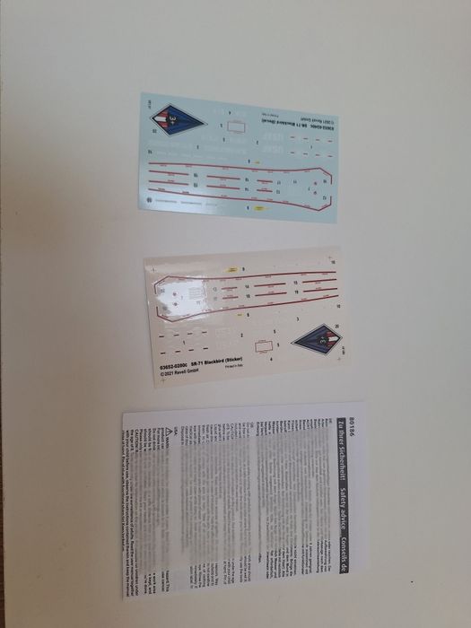 Revell 03652 Lockheed SR-71 Blackbird easy-click system - nou